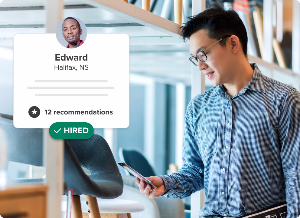 We're here for you at every step of the process icon